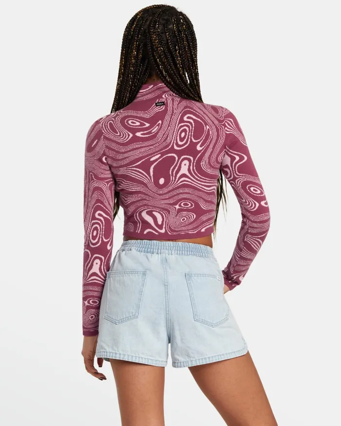 RVCA Shorts Skirts Venice Denim Shorts Bleach Wash 8211 Women