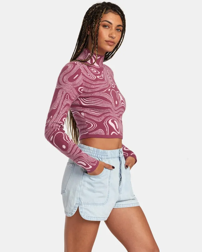 RVCA Shorts Skirts Venice Denim Shorts Bleach Wash 8211 Women