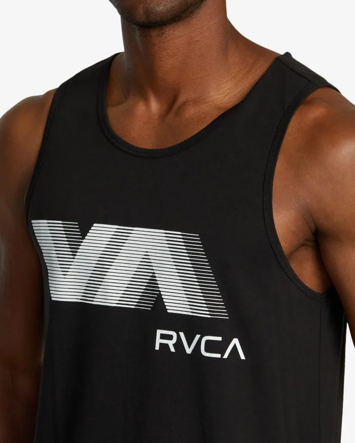 RVCA Tank Tops VA RVCA Blur Tank Top Black 8211 Men
