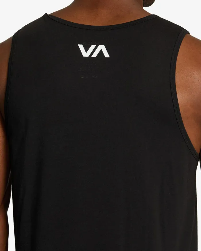 RVCA Tank Tops VA RVCA Blur Tank Top Black 8211 Men
