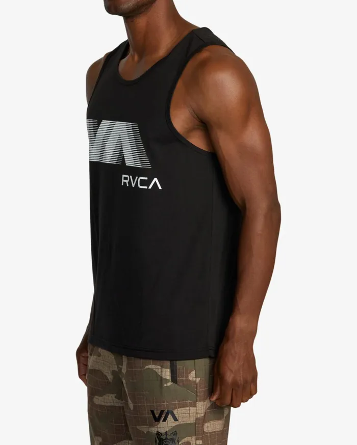 RVCA Tank Tops VA RVCA Blur Tank Top Black 8211 Men
