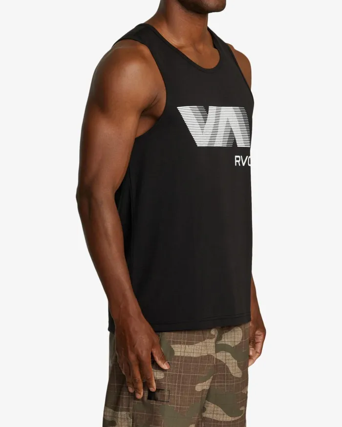 RVCA Tank Tops VA RVCA Blur Tank Top Black 8211 Men