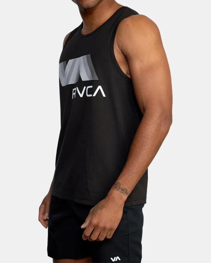 RVCA Tank Tops VA RVCA Blur Tank Top Black 8211 Men