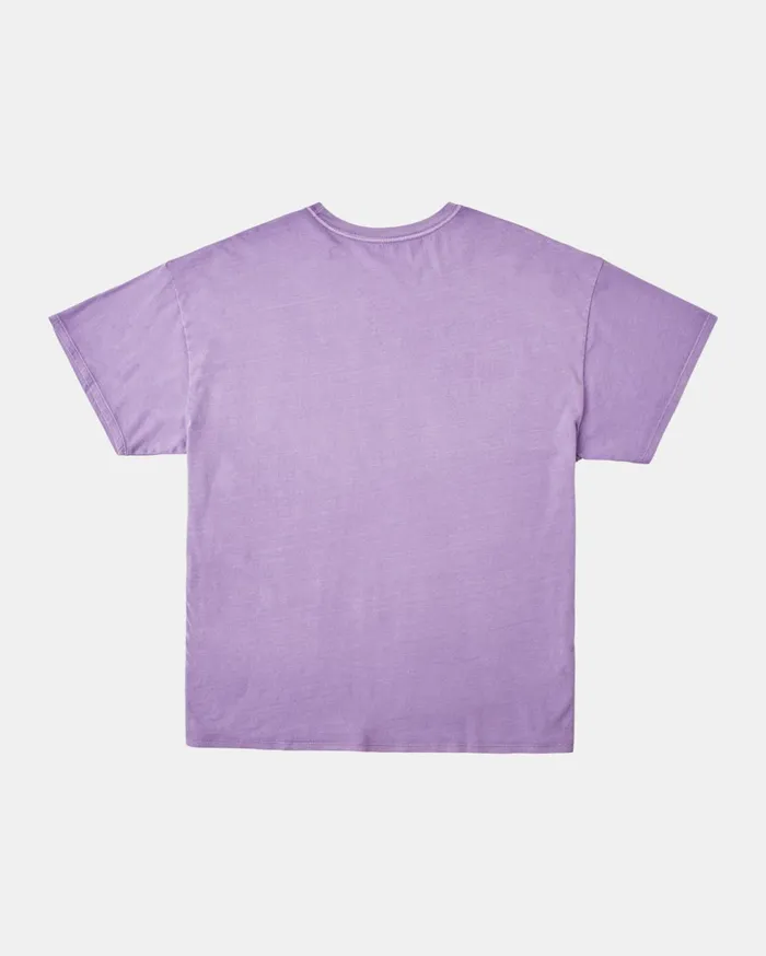 RVCA Tees Tanks Nouveau Tee Violet 8211 Women