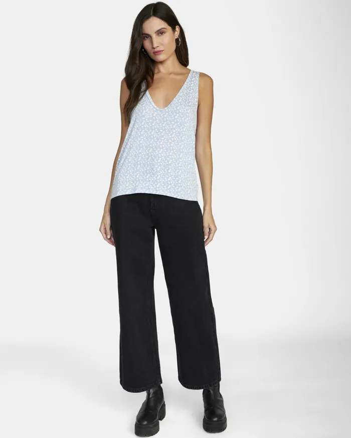 RVCA Tops Minted Tank Top Skyway 8211 Women