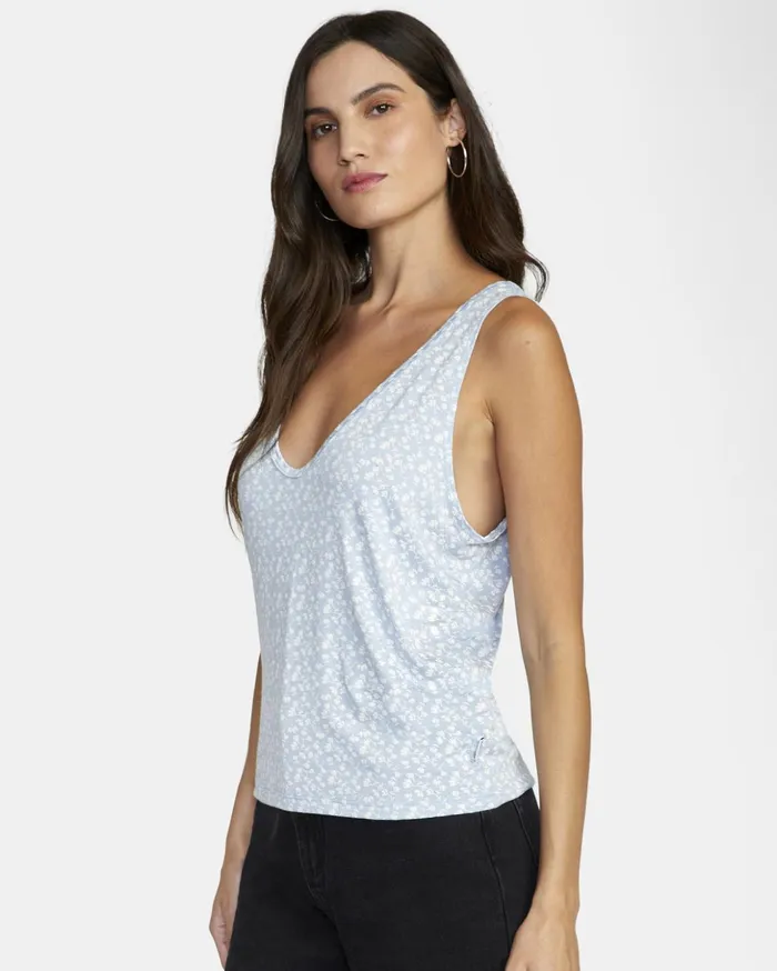 RVCA Tops Minted Tank Top Skyway 8211 Women