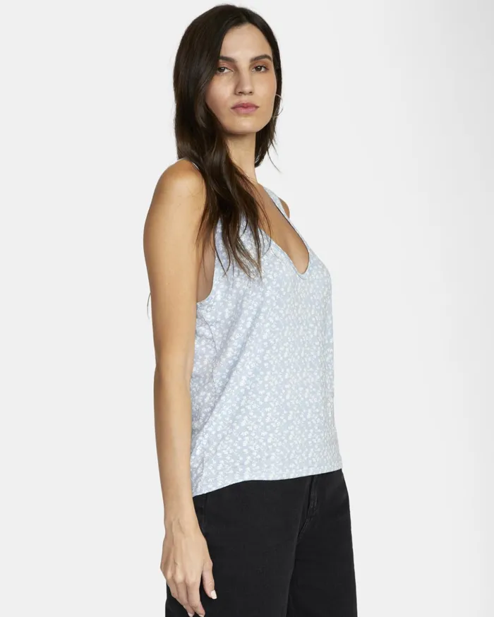 RVCA Tops Minted Tank Top Skyway 8211 Women