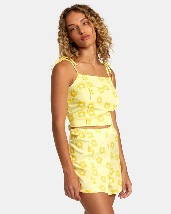 RVCA Tops Nicky Cami Tank Top Pineapple 8211 Women