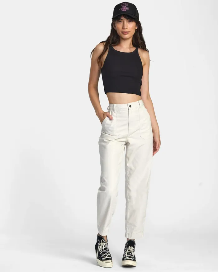 RVCA Tops Slide Tank Top Rvca Black 8211 Women