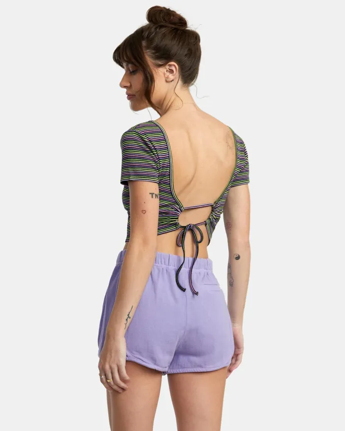 RVCA Tops Smitten Top VNeck Rvca Black 8211 Women