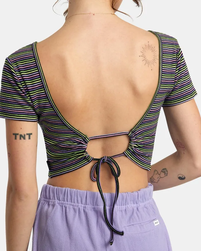 RVCA Tops Smitten Top VNeck Rvca Black 8211 Women