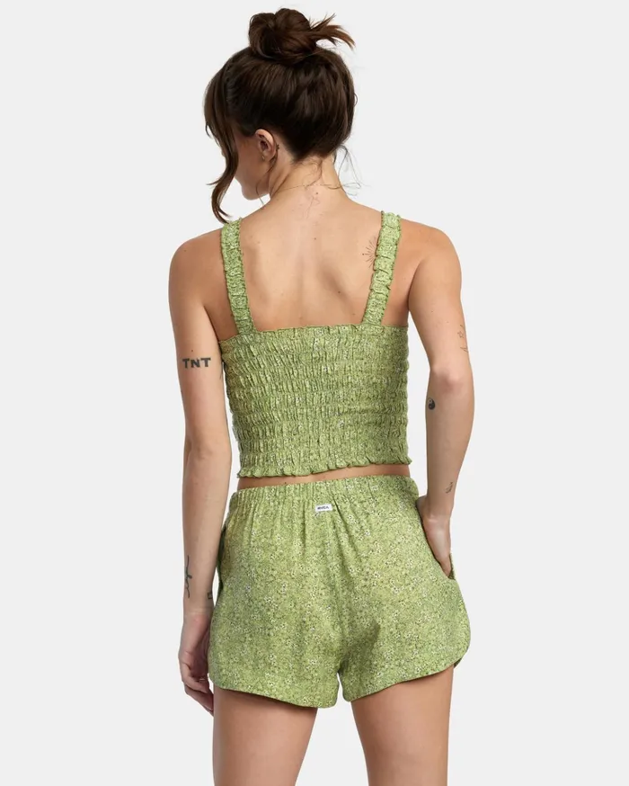 RVCA Tops Terrace Tank Top Fern 8211 Women