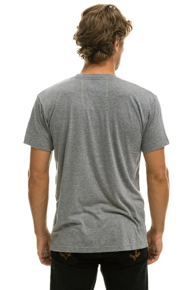 San Francisco Tee 8211 Heather Grey WomenMen Aviator Nation Tees