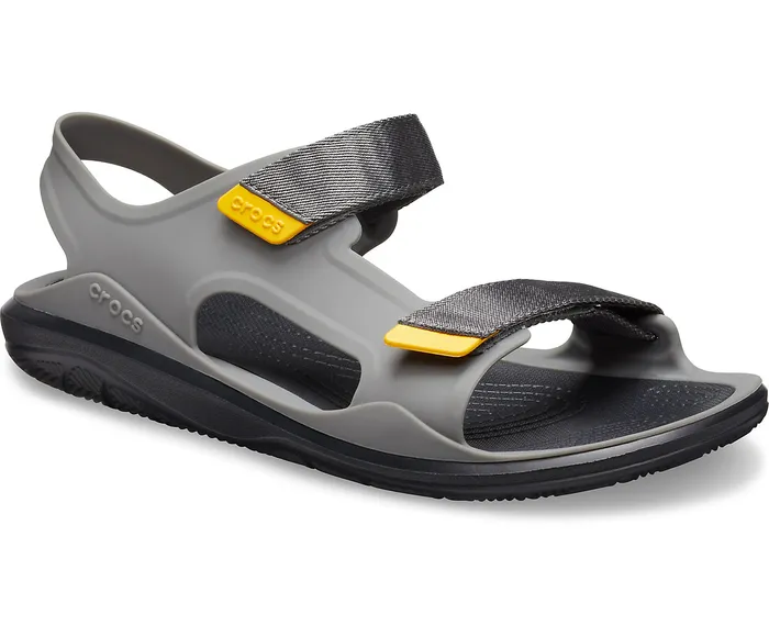 Sandals Men Crocs Swiftwater Expedition Sandal Slate GreyBlack