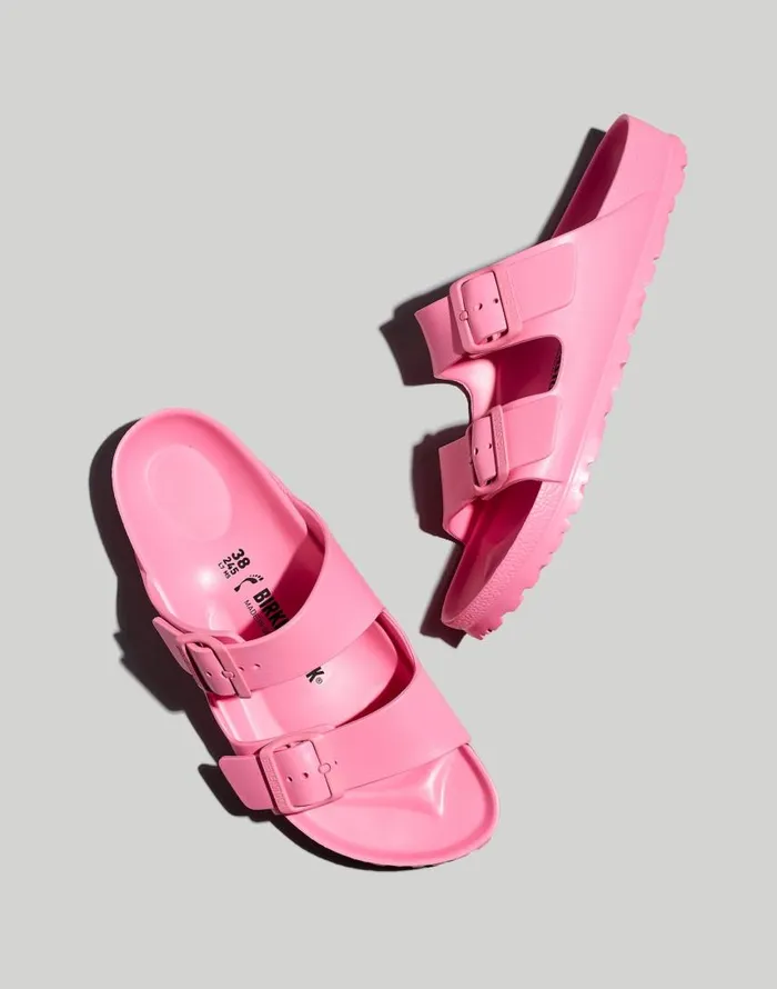 Sandals Women Madewell Birkenstock Arizona EVA Sandals Fondant Pink