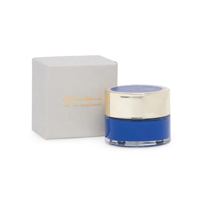 Santoni Blue Shoe Cream WomenMen Shoe Care