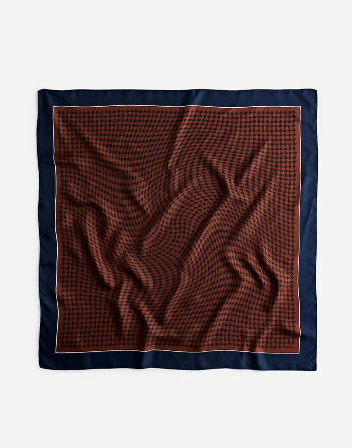 Scarves Women Madewell Medium Silk Bandana Rich Brown