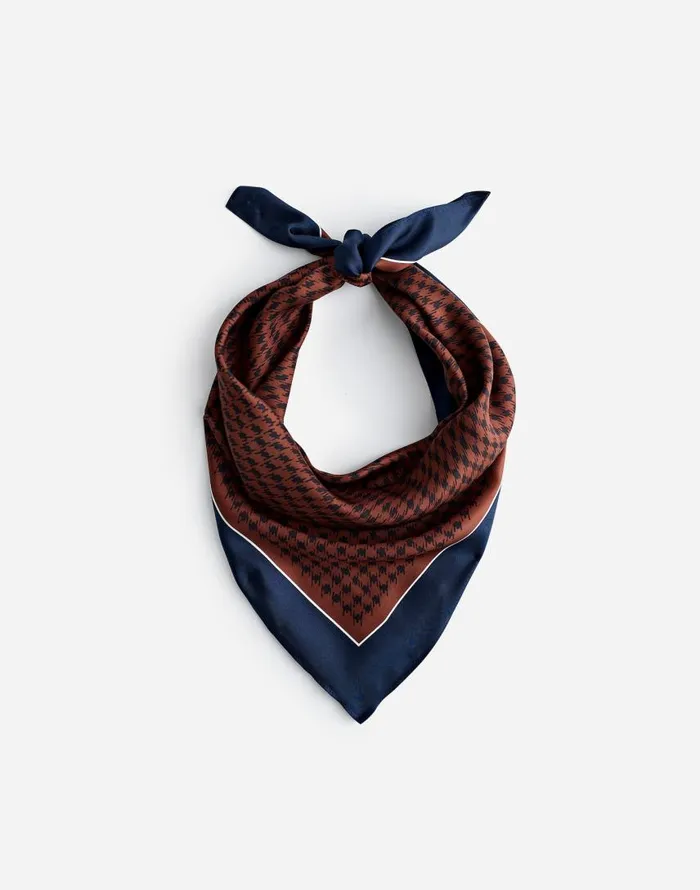 Scarves Women Madewell Medium Silk Bandana Rich Brown