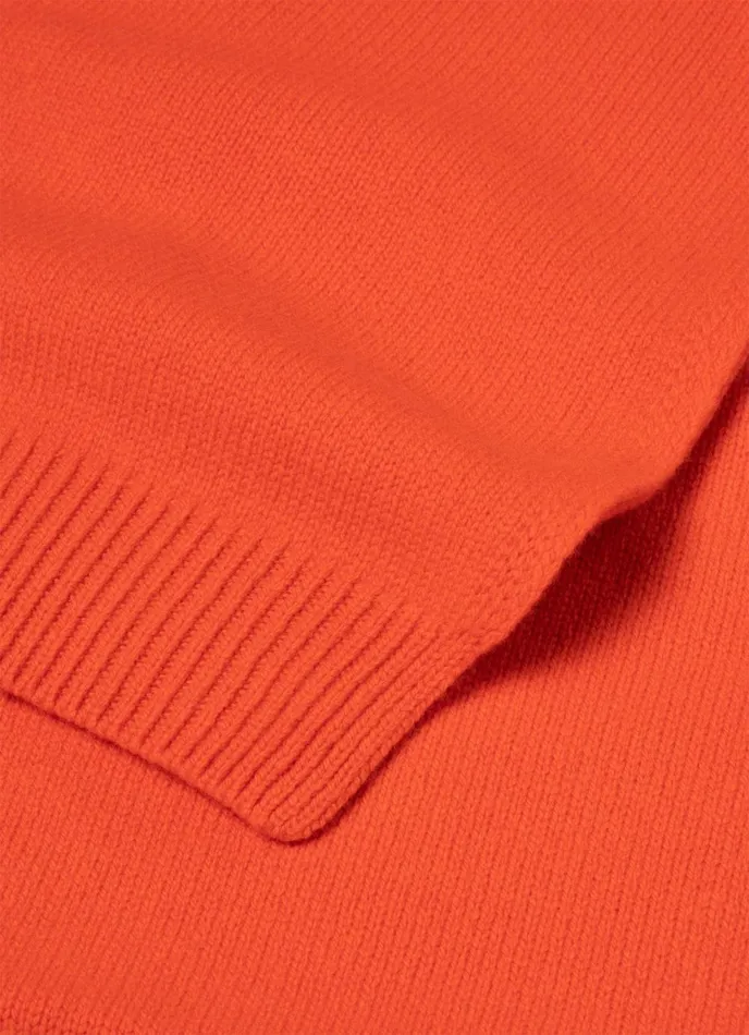 Scottish Lambswool Scarf Magma WomenMen SUNSPEL Hats Scarves Gloves