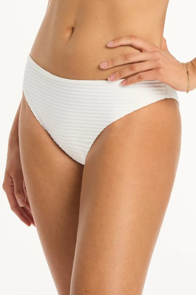 Sea Level Bottoms Spinnaker Regular Cheeky Pant Spinnaker White 8211 Women