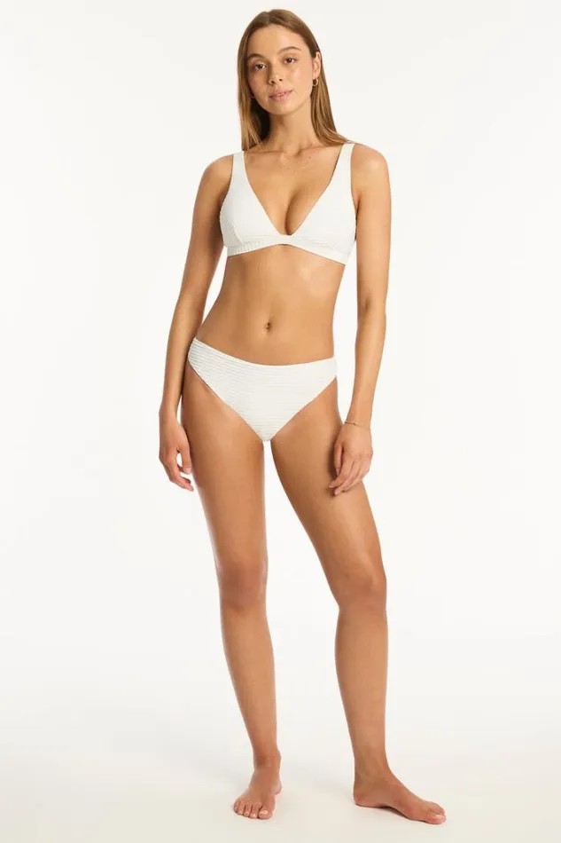 Sea Level Bottoms Spinnaker Regular Cheeky Pant Spinnaker White 8211 Women