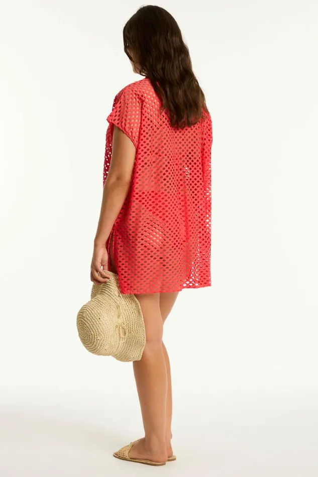 Sea Level Kaftans Castaway Kaftan Castaway Flame 8211 Women
