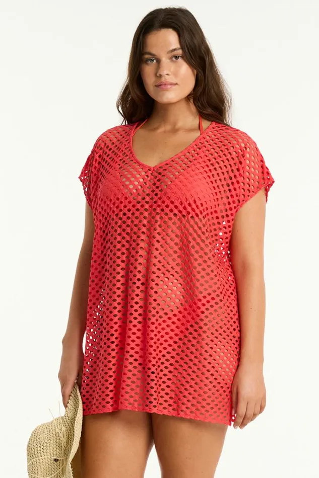 Sea Level Kaftans Castaway Kaftan Castaway Flame 8211 Women