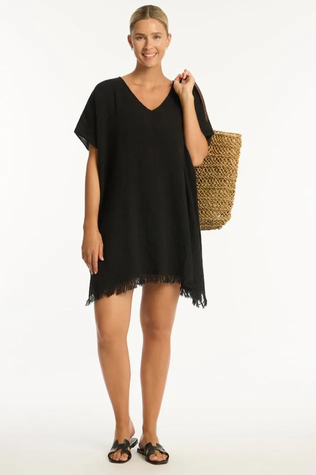 Sea Level Kaftans Sunset Kaftan Sunset Black 8211 Women