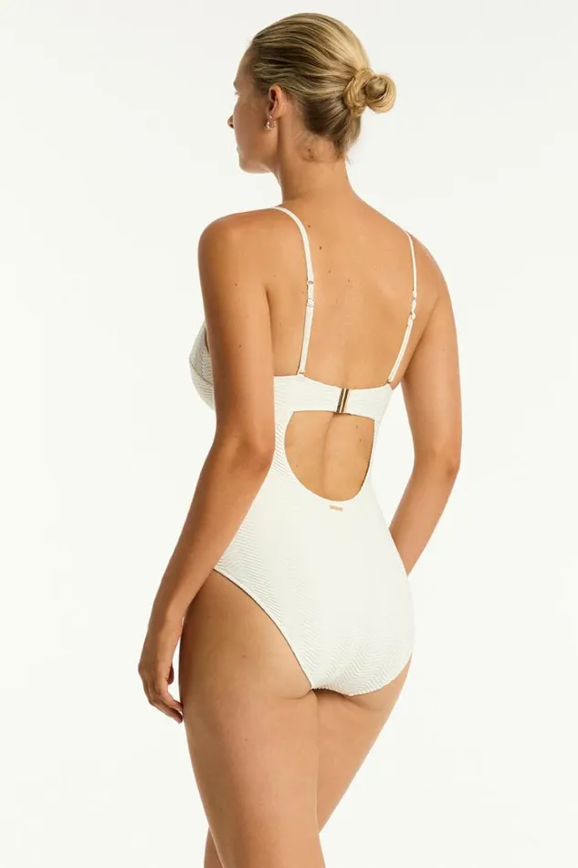 Sea Level One Pieces Caracus Balconette One Piece Caracus Coconut 8211 Women