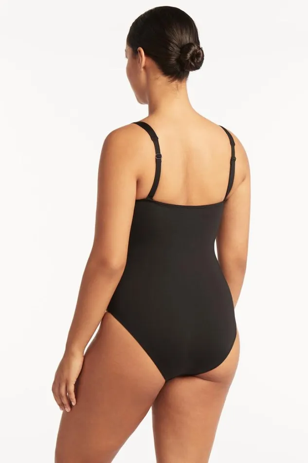 Sea Level One Pieces Eco Essentials Square Neck One Piece Eco Essentials Black 8211 Women Sea Level One Pieces Eco Essentials Square Neck One Piece Eco Essentials Black 8211 Women