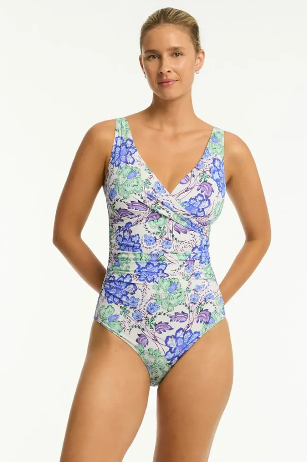 Sea Level One Pieces Malay Cross Front One Piece Malay 8211 Women