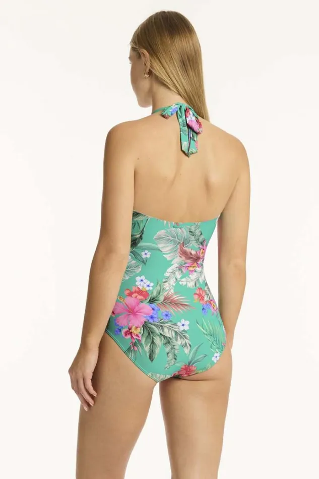 Sea Level One Pieces Pacifico Halter Bandeau One Piece Pacifico 8211 Women