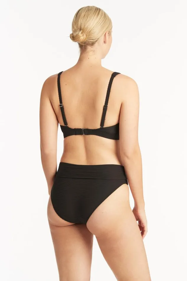 Sea Level Tops Spinnaker EF Cup Bralette Spinnaker Black 8211 Women