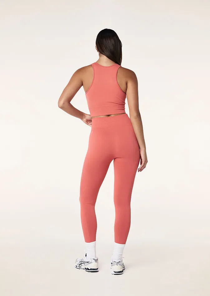 Seamless Women PE Nation RESTORE SEAMLESS LEGGING IN BRICK RED