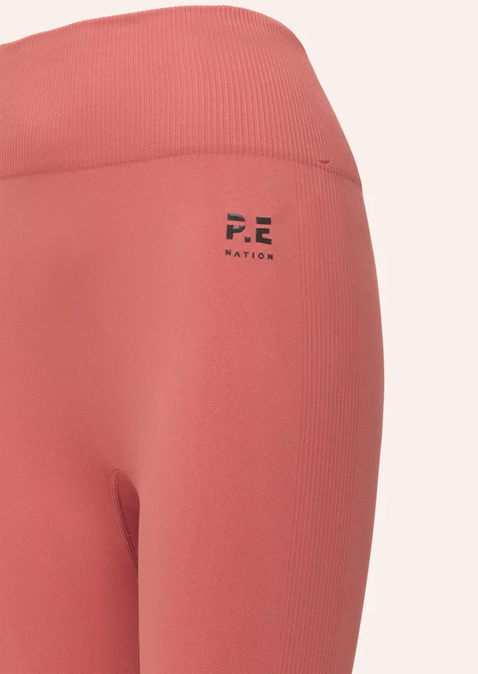 Seamless Women PE Nation RESTORE SEAMLESS LEGGING IN BRICK RED