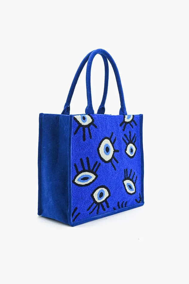 Sephire Whimsical Wonder Eye Tote Women Totes America and Beyond