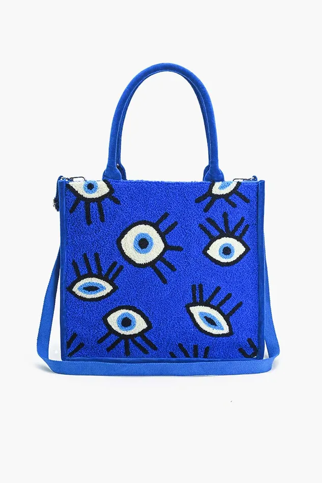 Sephire Whimsical Wonder Eye Tote Women Totes America and Beyond