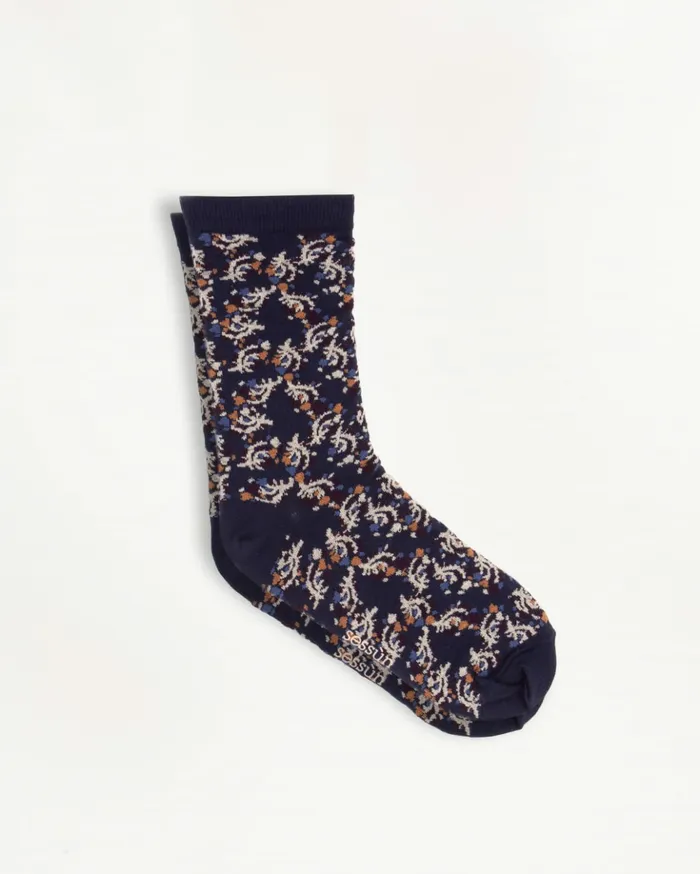 Sessn Womens Accessories Gadjo socks Navy Near Me