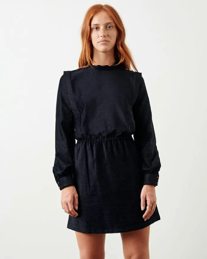 Sessn Womens Dresses White album Dark Navy