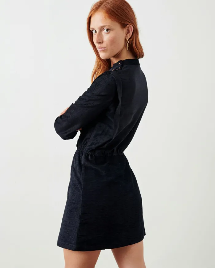 Sessn Womens Dresses White album Dark Navy
