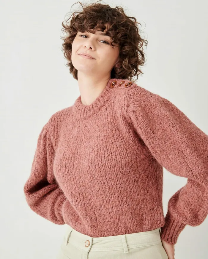 Sessn Womens Jumpers Nutty Canyon Rose