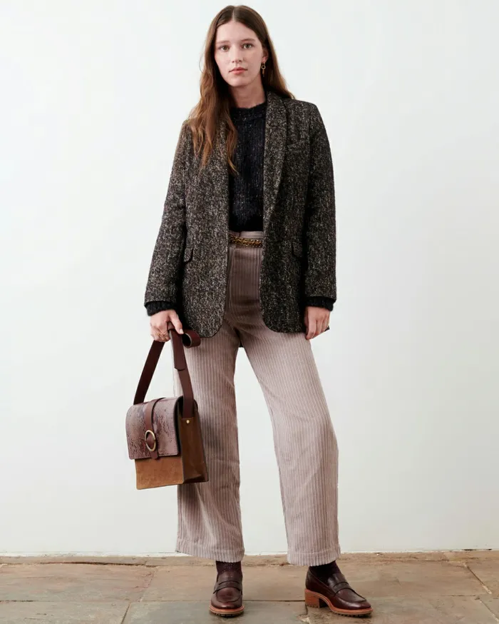Sessn Womens Trousers Cybill Misty Mauve