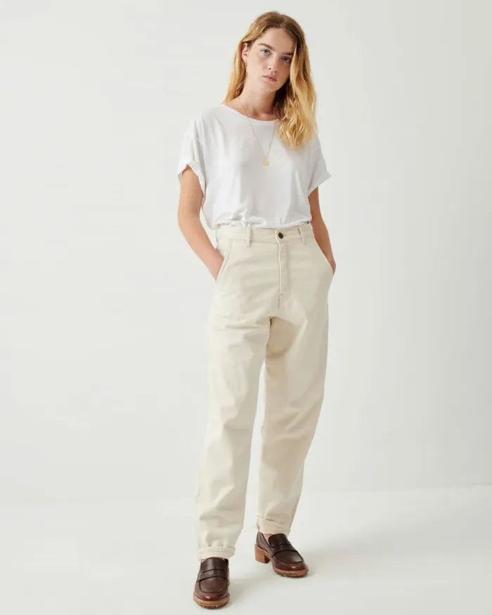 Sessn Womens Trousers Dr marine o Fleur de Sel