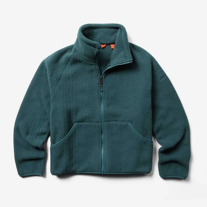 Sherpa Full Zip Sea Moss Women Merrell Outerwear