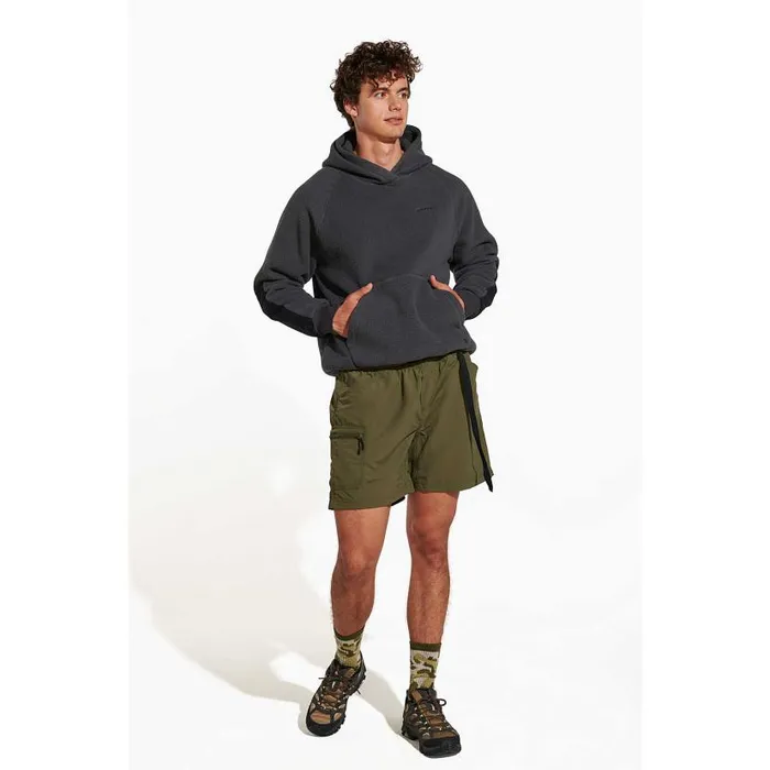 Sherpa Hoody Asphalt Men Merrell Tops Sherpa Hoody Asphalt Men Merrell Tops