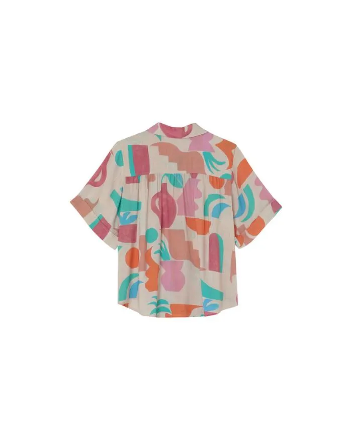 SHIRT BEIGE MOMENT Shop Grace and Mila Shortsleeves Shirts