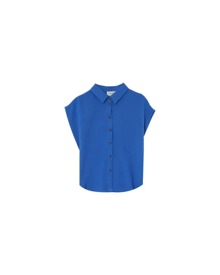 SHIRT BLEU METISSE Shop Grace and Mila Shortsleeves Shirts