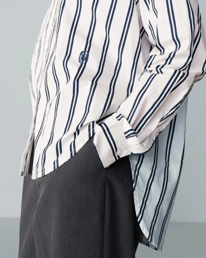 SHIRT BLEU NUSETTA Shop Grace and Mila Longsleeves Shirts