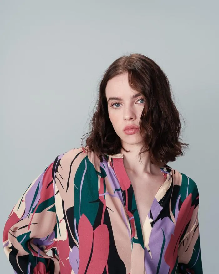 SHIRT MULTICO NYMPHEA Shop Grace and Mila Patterned Blouses