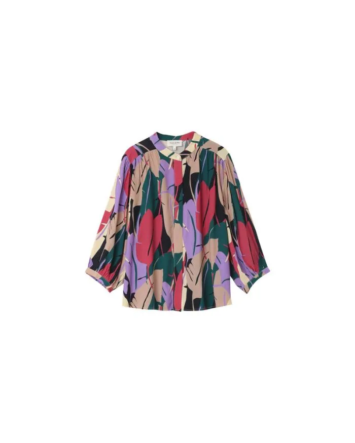 SHIRT MULTICO NYMPHEA Shop Grace and Mila Patterned Blouses